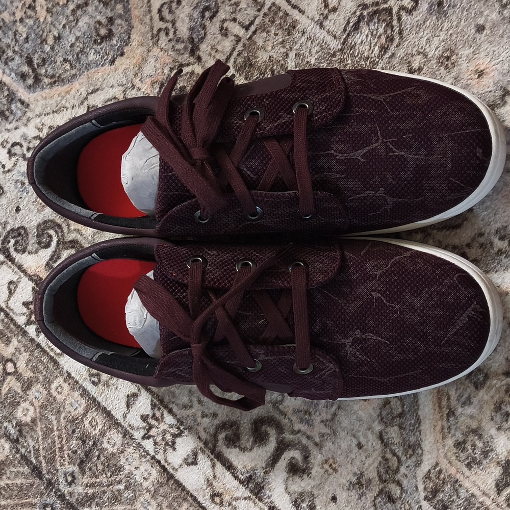 Barefoot Freedom Drew Orthopedic Shoes Ruby/Burgundy